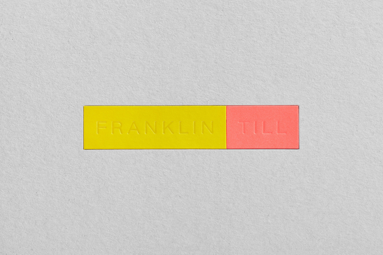 FranklinTill用顏色條塑造全新品牌形象設計，簡約大氣