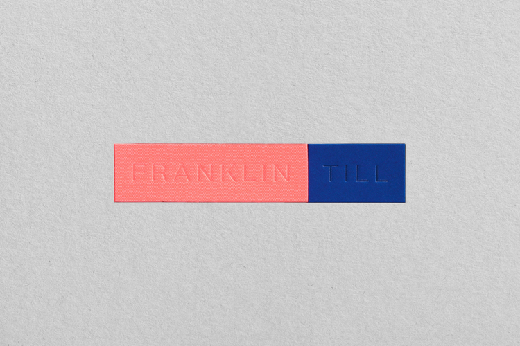 FranklinTill用顏色條塑造全新品牌形象設計，簡約大氣