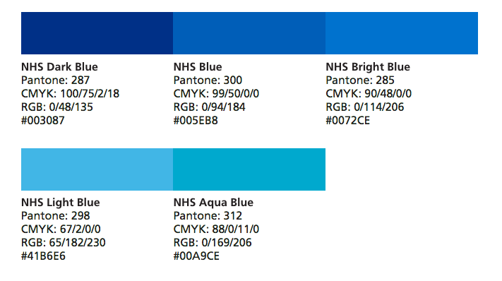 英國NHS醫(yī)院vi設(shè)計(jì)，醫(yī)院logo設(shè)計(jì)